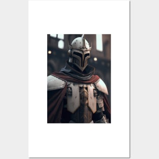 Sci Fi Templar Knight Posters and Art